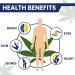 Premium 100000mg High Strength Vegan Oil for Joint, Sleep, and Stress Relief - Omega 3-6-9, Vitamin C & E - 60ml (Pack of 1) - Buy Online on GoSupps.com