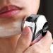 Buy Electric Beard Clipper with Stainless Steel Blades & Digital Display | Portable 300mAh Beard Trimmer for Men - Perfect for Traveling (Silver - Buy Online on GoSupps.com