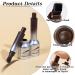 Liquid Eyebrow Brush Angled Brush and Dip Liquid Eyebrow Gel Smudge Proof Eyebrow Pencils for Women Makeup (Dark gray) - Buy Online on GoSupps.com