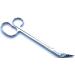 Toolspecific Toenail Scissors Extra Long 7.25'' Angled With Micro Serrated Blade