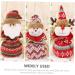 Healvian 3pcs Apple Bag Candy Bag Kids Candy Holiday Bag Christmas Wrapping Bag Storage Rack Snack - Buy Online on GoSupps.com