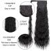 Ponytail Extension Kinky Straight Wrap Around Ponytail Hairpiece Afro Yaki Straight Pony Tails Extensions for Black Women Clip in Synthetic Ponytail Extension Ponytail Hairpiece for Women (Color : B BUG - Buy Online on GoSupps.com