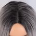 ColorfulPanda Ombre Grey Long Wavy Curly Wig for Women - Dark Roots Black - Cosplay & Daily Wear - Buy Online on GoSupps.com