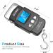 JOOKKI Fish Scale Portable Hanging Scale 110lb/50kg with LCD Display and Tape Measure - Black - Buy Online on GoSupps.com