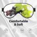 Shop Purple & Green Grapes Eye Mask - Soft Elastic Adjustable Sleep Mask for Men & Women | International Shipping - Buy Online on GoSupps.com