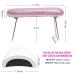AORAEM Nail Arm Rest Cushion with Bracket - Plum Pink Hand Pillow for Manicures and DIY Nail Art - Buy Online on GoSupps.com