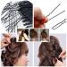 U-Shaped Black Bobby Pins for Women and Girls - Bulk Hair Accessories - Buy Online on GoSupps.com