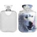 Naanle 2L Hot Water Bottle with Abstract 3D Dog Cover | Heat & Cold Therapy for Back Pain Relief Hand & Foot Warmer - Buy Online on GoSupps.com