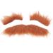 Fake Fake Moustache 26 22 1 Fake Beard Eyebrow Set Self Adhesive Mustaches Eyebrow Costume Party Supplies Brown Self Set
