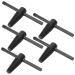5 Pcs Broken Water Pipe Extractor Steel Highcarbon Flute Set Remover Tap for Garden Water Pipe Air Powered Drain Clearing Tools