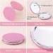 OIIKI 2pcs Red Pink Compact Pocket Mirror - Mini Glitter Purse Mirror for Women Girls - Travel Makeup Handheld 2-Sided Mirror with 1x/2x Magnification - Buy Online on GoSupps.com