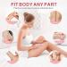 Crystal Hair Eraser - Reusable Hair Removal Tool for Men and Women - Painless Exfoliation - Magic Hair Remover for Back, Arms, Legs - Mistyrose - Buy Online on GoSupps.com