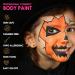 MooMoo Baby Face Paint Professional Body Painting Kit for Kids Water Based Body Paints Non Toxic Makeup Palette for Halloween (19 Color) - Buy Online on GoSupps.com