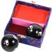 Buy Gleavi 10 PC Metal Massage Balls - Silent Baoding Balls for Yoga Pilates & Gymnastics | International Shipping - Buy Online on GoSupps.com
