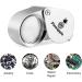 Pineapple 10X Jewelers Loupe Magnifier - Pocket Magnifying Glass for Gems, Diamonds, Coins, Plants - Buy Online on GoSupps.com