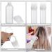 Paefiu Hair Oil Applicator Set - 3 Piece 170ml Bottle with Gradual Scale for Hair Oiling & Coloring - Buy Online on GoSupps.com