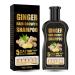 Ginger Shampoo Ginger Hair Growth Shampoo Anti Hair Loss Shampoo Natural Organic Ginger Shampoo Promotes Hair Growth Anti-dandruff & Anti-itching Ginger Shampoo for Hair Loss Women Men (1pcs)