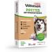 Cl ment Th kan - V tosan Repellent Pipettes for Medium and Large Dogs - Anti-Flea and Anti-Tick - 100% Plant-Based Active Ingredients - 2 pipettes - Buy Online on GoSupps.com