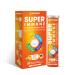 nutrazul Super Immune 30 Effervescent Tablets 20 Vitamins & Minerals Herbal Extracts to Support Daily Routine Vitamin C Zinc Elderberry & Echinacea Gluten-Free Sugar-Free Orange Flavor