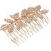 Obahdirry Fashion Punk Women Girls Hair Comb Hair Clip Jewelry Cuddly Gold - Buy Online on GoSupps.com