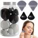 14 Makeup Sponge Set Makeup Sponge Blender Blender Sponges for Liquid Cream and Powder Multi-colored Beauty Sponge & Powder Puff Versatile Wet & Dry Use Black - Buy Online on GoSupps.com