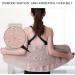 Ergonomic Wide Band Cartilage Support Waist Belt for Comfort | L (m) - Ideal for Seating Exercises - Buy Online on GoSupps.com