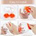LuluDa Dwarf Hamster Ball 2 PCS Small Hamster Exercise Balls Running Wheel Cute Jogging Balls Toys Relieve Boredom Interactive Toys For Dwarf Hamster Small Pet(Blue and Orange) - Buy Online on GoSupps.com
