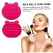MERRYHAPY 2-in-1 Makeup Brush Holder & Scrubber | Cleaning Mat & Pad Rack | 11x10cm Rosy | International Shipping - Buy Online on GoSupps.com