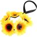 Lurrose Sunflower Headband Elastic Hair Band Women Headwrap Creative Stylish Hair Accessories Elegant Girls Headwear - Buy Online on GoSupps.com