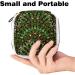 Boho Style Green Sanitary Napkin Storage Bag | Period & Tampon Organizer | Makeup & Pad Pouch - Color 4792 - Buy Online on GoSupps.com
