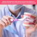 TYVOM 4PCS Denture Brush Set - Dual Head Premium Hygiene Toothbrushes for Cleaning Retainers and False Teeth - Buy Online on GoSupps.com