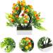 COOPHYA home decor green decor fake flowers Fake Green Plant Potted Fake Fruit Trees Desktop Adornment Simulated Fruit Tree Fruit Tree Decor Faux Bonsai office fake bonsai artificial Foam As Shown 24X20CM - Buy Online on GoSupps.com