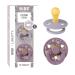 BIBS Color Liberty Schnuller 2-pack BPA-free cherry shape nipple.Natural rubber/latex made in Denmark size 1 (0-6 months) Capel Fossil Gray size 1 (2 Pack) Capel Fossil Gray