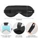 Haskirky Light Blocking Eye Mask for Comfortable Deep Sleep - Breathable & Adjustable for Men and Women | Ideal for Travel, Yoga, Meditation, and Office Use - Buy Online on GoSupps.com