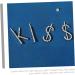 SOESFOUFU 1 Set Kiss Hairpin Vintage Letter Hairclips Alphabet Hair Clips Letter Hair Accessories Kid Hair Clips Girls Hair Accessories Hair Pin Child Wedding Rhinestones Decorate - Buy Online on GoSupps.com