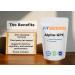 FitPowders Alpha-GPC Powder 125g - Non-GMO Vegan Choline Supplement for Memory and Focus - Anti-Clumping Formula with Scoop - 4.4oz - Buy Online on GoSupps.com