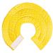 Yellow Cotton Meric Cat Cone Recovery Collar | 9-11 Neck Size | Soft with White Polka Dots - Buy Online on GoSupps.com