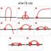 2 Pieces Archery D Loop Rope Set - 10 Feet, Bowstring Serving Thread, Release Material - Black and Red - Buy Online on GoSupps.com