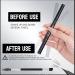 Microblading Eyebrow Pencil Curved Eyebrow Pen 2 in 1 Ended Microblading Eyebrow Pen with Fork Tip and Brush Tip Long-Lasting Sweat Resistance For Natural Makeup All Day (Dark brown) - Buy Online on GoSupps.com