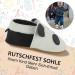 Soft Leather Baby Shoes for Boys and Girls | Non-Slip Rubber Soles | Newborn to 24 Months | White Panda Design - Buy Online on GoSupps.com