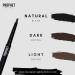 Men's Beard & Hair Pencil Fillers - Shape & Define Your Beard in 3 Colors - Thicker Fuller Look (Natural Black - Buy Online on GoSupps.com