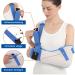 Willcom Arm Loop for Shoulder Injuries - Breathable Immobilizer with Waist Belt for Left Arm (Rotator Cuff Surgery Support) - Buy Online on GoSupps.com