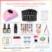 Major Diji Nail Extension Kit - 8 Colors Poly Nail Gel with 38W UV Lamp & All-in-One Nail Studio Set - Buy Online on GoSupps.com