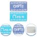 1pc Clean Dirty Indicator Magnetic Indicator Sign Reversible Clean Sign Label Sticker Magnetic Signs Washing Machine Cleaning Sign Personality Logo Stickers Rubber Magnetic - Buy Online on GoSupps.com