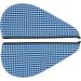 Blue Gingham Microfiber Hair Towel | Super Absorbent Quick Dry Wrap for Long Curly & Thick Hair - Soft Coral Velvet - Buy Online on GoSupps.com