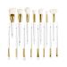 Shop White Gold Complete Set Make-up Brushes | Luxury Beauty Tools for Flawless Application - International Shipping Available - Buy Online on GoSupps.com