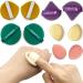 OHYER 10 Pieces Beauty Sponge Makeup Sponge Super Soft Double Sided Wet and Dry Finger Powder Puff Powder Puff Powder Puff Triangular Washable Mini