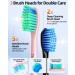 Buy Sonic Electric Toothbrush for Adults - 5 Modes 40 000 VPM 12 Brush Heads Waterproof & Long Battery Life - Perfect for Fresh Breath Worldwide - Buy Online on GoSupps.com