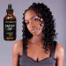 Organic Castor Oil for Longer Eyelashes, Fuller Eyebrows, Hair & Skin - 4 oz - Buy Online on GoSupps.com
