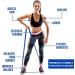 Resistance Band Set 5- Elastic Workout Bands for Resistance Training Pull Up Assistance Physiotherapy and Fitness - Long and Durable Exercise Bands for Home or Gym Workouts - Buy Online on GoSupps.com